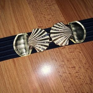 Lilly Pulitzer Seashell Elastic Stretch Belt